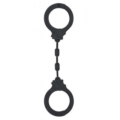 Черные силиконовые наручники Suppression Черные силиконовые наручники Suppression