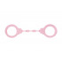 Розовые силиконовые наручники Suppression Розовые силиконовые наручники Suppression