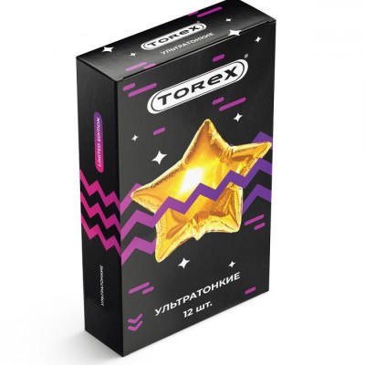 Презервативы Torex Party Ультратонкие - 12 шт. Презервативы Torex Party Ультратонкие - 12 шт.