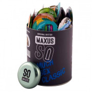 Классические презервативы в кейсе MAXUS So Much Sex - 100 шт.