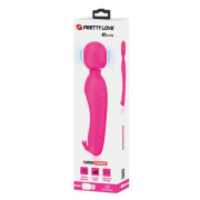 Розовый жезловый вибромассажер Curtis - 23,1 см.