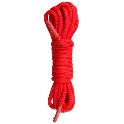 Красная веревка для связывания Nylon Rope - 5 м. Красная веревка для связывания Nylon Rope - 5 м.