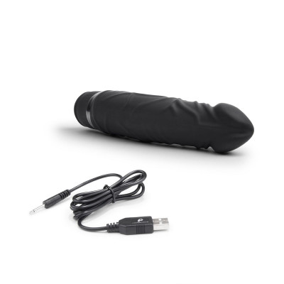 Черный вибратор-реалистик 6.5 Girthy Realistic Vibrator - 19 см. Черный вибратор-реалистик 6.5 Girthy Realistic Vibrator - 19 см.