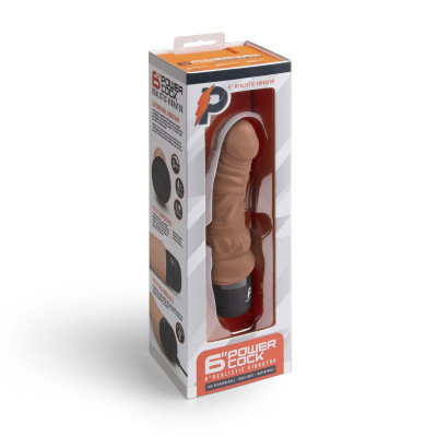 Кофейный вибратор-реалистик 6 Realistic Vibrator - 17 см. Кофейный вибратор-реалистик 6 Realistic Vibrator - 17 см.