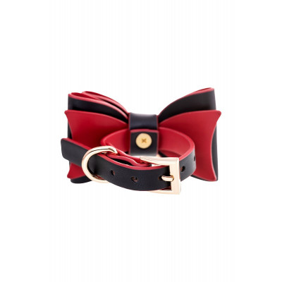 Черно-красный бондажный набор Bow-tie Черно-красный бондажный набор Bow-tie