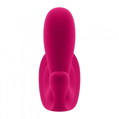 Розовый анально-вагинальный вибромассажер Top Secret+ Розовый анально-вагинальный вибромассажер Top Secret+
