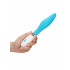 Бирюзовый фигурный вибратор Athamas - 22,7 см. Бирюзовый фигурный вибратор Athamas - 22,7 см.