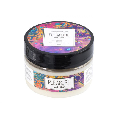 Массажный крем Pleasure Lab Relaxing с ароматом винограда и инжира - 100 мл. Массажный крем Pleasure Lab Relaxing с ароматом винограда и инжира - 100 мл.