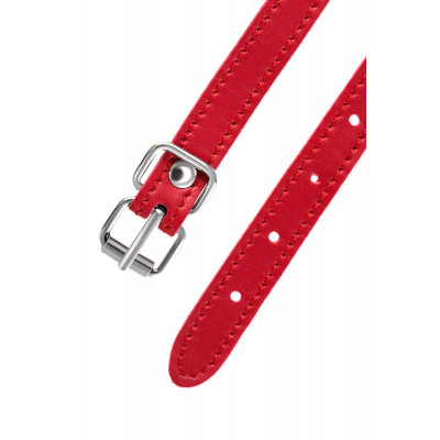 Красная маска Anonymo из искусственной кожи Красная маска Anonymo из искусственной кожи