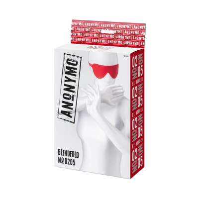 Красная маска Anonymo из искусственной кожи Красная маска Anonymo из искусственной кожи