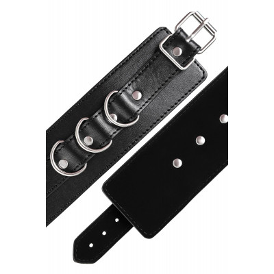 Черные наручники Anonymo на сцепке Черные наручники Anonymo на сцепке