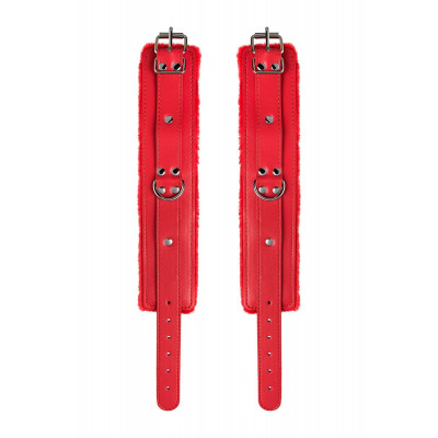 Красные оковы Anonymo из искусственной кожи Красные оковы Anonymo из искусственной кожи