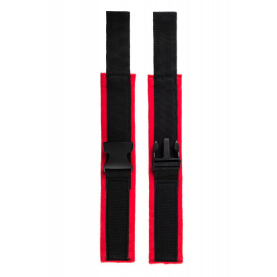 Красно-черные велюровые оковы Anonymo Красно-черные велюровые оковы Anonymo