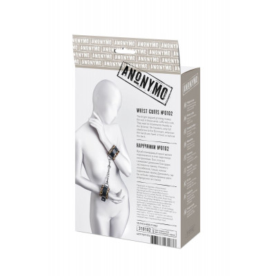 Наручники Anonymo с анималистическим принтом Наручники Anonymo с анималистическим принтом