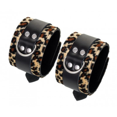 Наручники Anonymo с анималистическим принтом Наручники Anonymo с анималистическим принтом