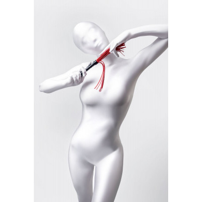 Красно-черный флоггер Anonymo - 28 см. Красно-черный флоггер Anonymo - 28 см.