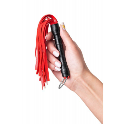 Красно-черный флоггер Anonymo - 28 см. Красно-черный флоггер Anonymo - 28 см.