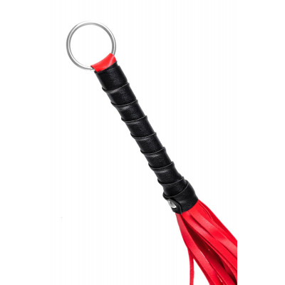 Красно-черный флоггер Anonymo - 28 см. Красно-черный флоггер Anonymo - 28 см.