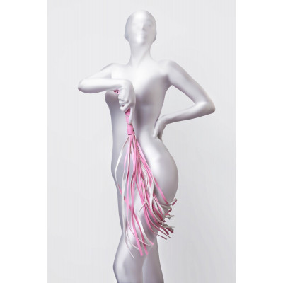 Розовый флоггер Anonymo - 64 см. Розовый флоггер Anonymo - 64 см.