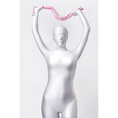 Розовый флоггер Anonymo - 64 см. Розовый флоггер Anonymo - 64 см.