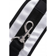 Черно-серебристые фиксаторы для рук на дверь Anonymo