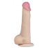 Телесный перезаряжаемый вибратор-реалистик из неоскин - 21,5 см. Телесный перезаряжаемый вибратор-реалистик из неоскин - 21,5 см.
