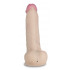 Телесный перезаряжаемый вибратор-реалистик из неоскин - 22,5 см. Телесный перезаряжаемый вибратор-реалистик из неоскин - 22,5 см.