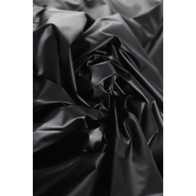 Черная простыня для секса из ПВХ - 220 х 200 см. Черная простыня для секса из ПВХ - 220 х 200 см.