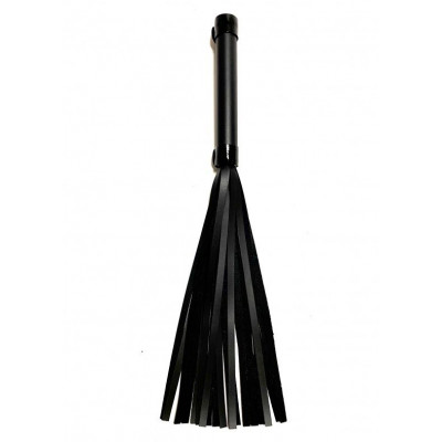 Черная плеть из эко-кожи - 42 см. Черная плеть из эко-кожи - 42 см.