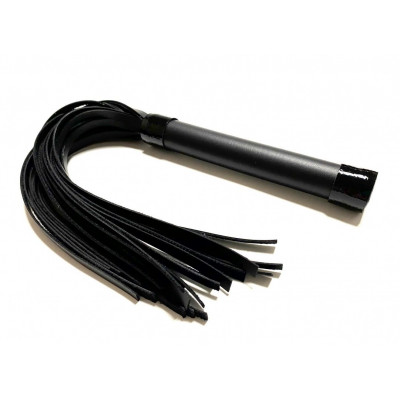 Черная плеть из эко-кожи - 42 см. Черная плеть из эко-кожи - 42 см.