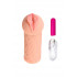 Телесный реалистичный мастурбатор-вагина Elegance.005 с вибрацией Телесный реалистичный мастурбатор-вагина Elegance.005 с вибрацией