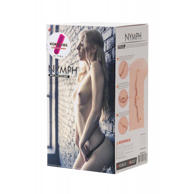 Мастурбатор-вагина Nymph с вибрацией Мастурбатор-вагина Nymph с вибрацией