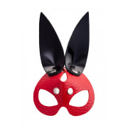 Кожаный брелок в виде маски зайчика