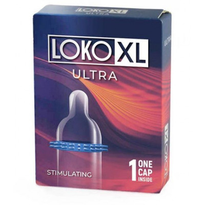 Стимулирующая насадка на пенис LOKO XL ULTRA Стимулирующая насадка на пенис LOKO XL ULTRA