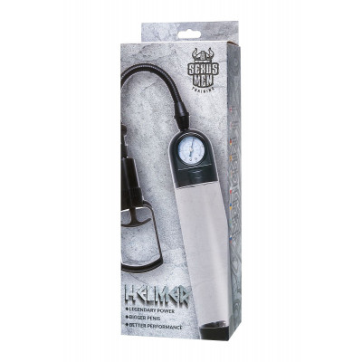 Прозрачная механическая помпа Helmer с манометром Прозрачная механическая помпа Helmer с манометром