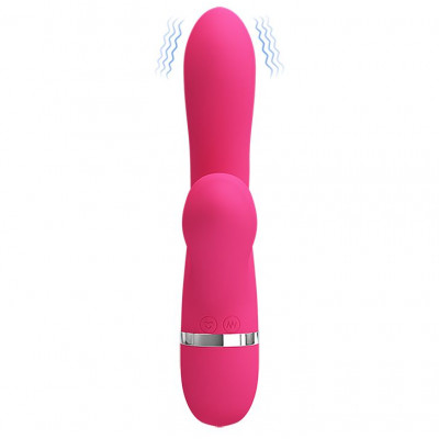 Розовый вибратор Willow с вакуумной стимуляцией клитора - 20,4 см. Розовый вибратор Willow с вакуумной стимуляцией клитора - 20,4 см.