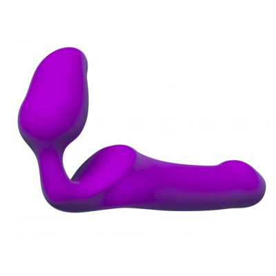 Лиловый безремневой страпон Queens M Лиловый безремневой страпон Queens M