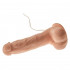 Телесный вибратор-реалистик с проводным пультом Cheeky Chief - 19 см. Телесный вибратор-реалистик с проводным пультом Cheeky Chief - 19 см.