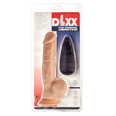 Телесный вибратор-реалистик с проводным пультом Playful Prince - 21 см. Телесный вибратор-реалистик с проводным пультом Playful Prince - 21 см.