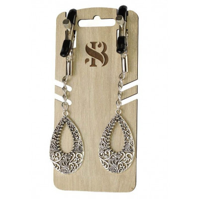 Изысканные зажимы на соски с подвесками Шахерезада Изысканные зажимы на соски с подвесками Шахерезада