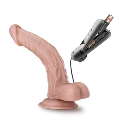 Телесный вибратор-реалистик Dr. Sean 8 Inch Vibrating Cock - 20,3 см. Телесный вибратор-реалистик Dr. Sean 8 Inch Vibrating Cock - 20,3 см.