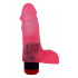 Розовый гелевый вибратор-реалистик - 16,5 см. Розовый гелевый вибратор-реалистик - 16,5 см.