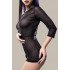 Эротический комбинезон Preciosity с рукавами длиной 3/4 Эротический комбинезон Preciosity с рукавами длиной 3/4