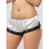 Атласные шортики с кружевной оторочкой Атласные шортики с кружевной оторочкой