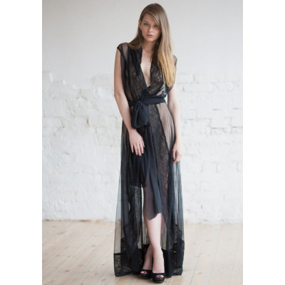 Роскошный пеньюар в пол Роскошный пеньюар в пол