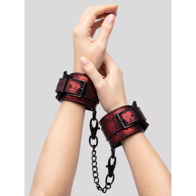 Красно-черные наручники Reversible Faux Leather Wrist Cuffs Красно-черные наручники Reversible Faux Leather Wrist Cuffs