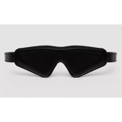 Двусторонняя красно-черная маска на глаза Reversible Faux Leather Blindfold Двусторонняя красно-черная маска на глаза Reversible Faux Leather Blindfold