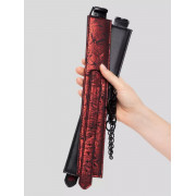 Красно-черные оковы Reversible Faux Leather Ankle Cuffs