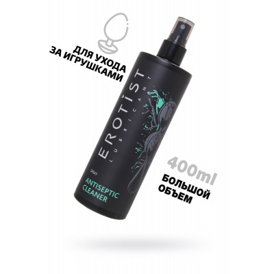 Антибактериальное средство для игрушек Erotist Anticeptic Cleaner - 400 мл. Антибактериальное средство для игрушек Erotist Anticeptic Cleaner - 400 мл.