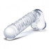 Прозрачный фаллоимитатор 8 Realistic Ribbed Glass Dildo - 20,3 см. Прозрачный фаллоимитатор 8 Realistic Ribbed Glass Dildo - 20,3 см.